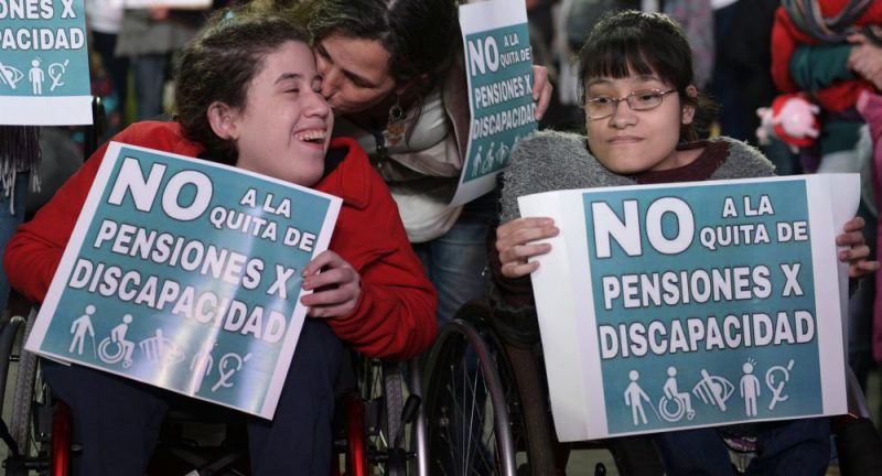 La Justicia ordenó restablecer las pensiones por discapacidad en todo el país