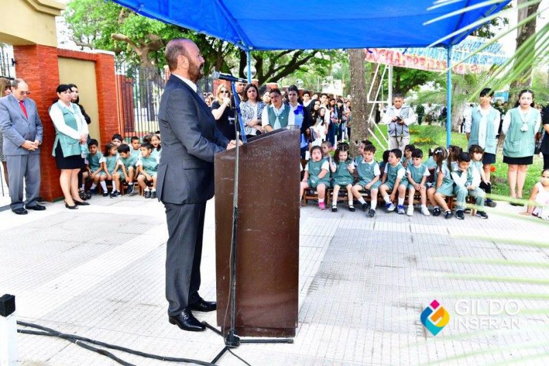 Insfrán habilitó la obra educativa 1311 de su gestión