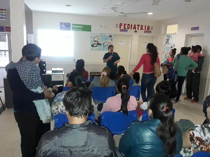 En zona de frontera renuevan información para evitar el dengue