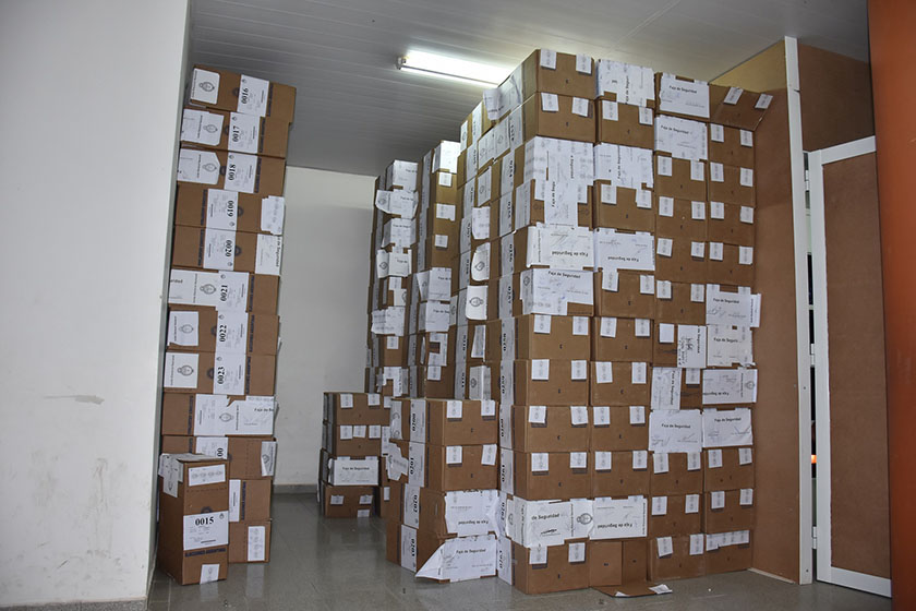 Comenzó el escrutinio definitivo