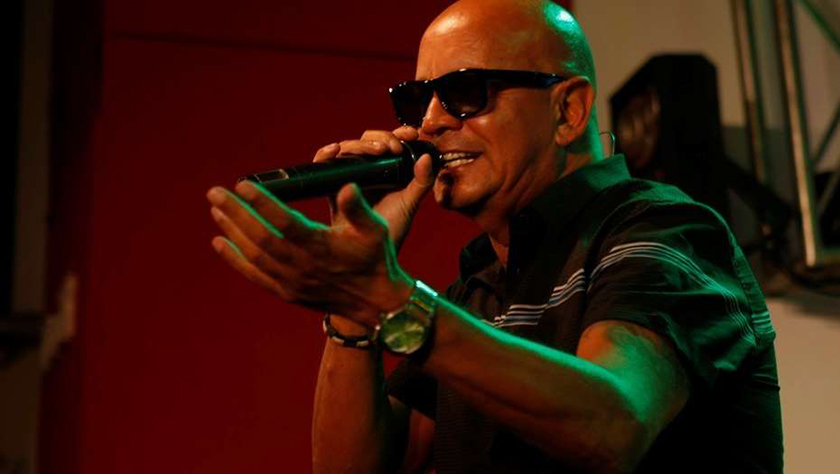 Sandra Mihanovich, el Bahiano, Ibrahim Ferrer Jr. y Ju Moraes, en el Festival de Frutar