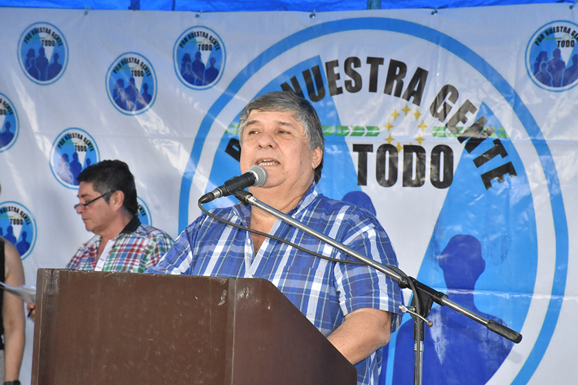 Mayans: “Quiero dar un agradecimiento a todo el pueblo de Formosa”