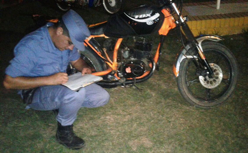 La Policía demoró a dos menores por realizar maniobras peligrosas