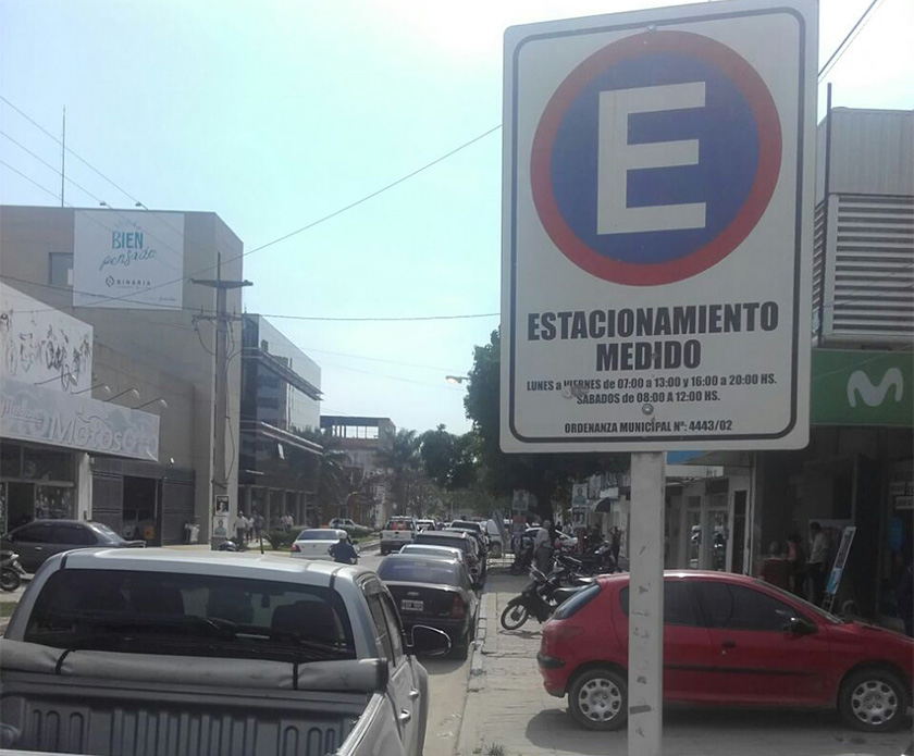Formosa: No funciona el sistema de estacionamiento medido