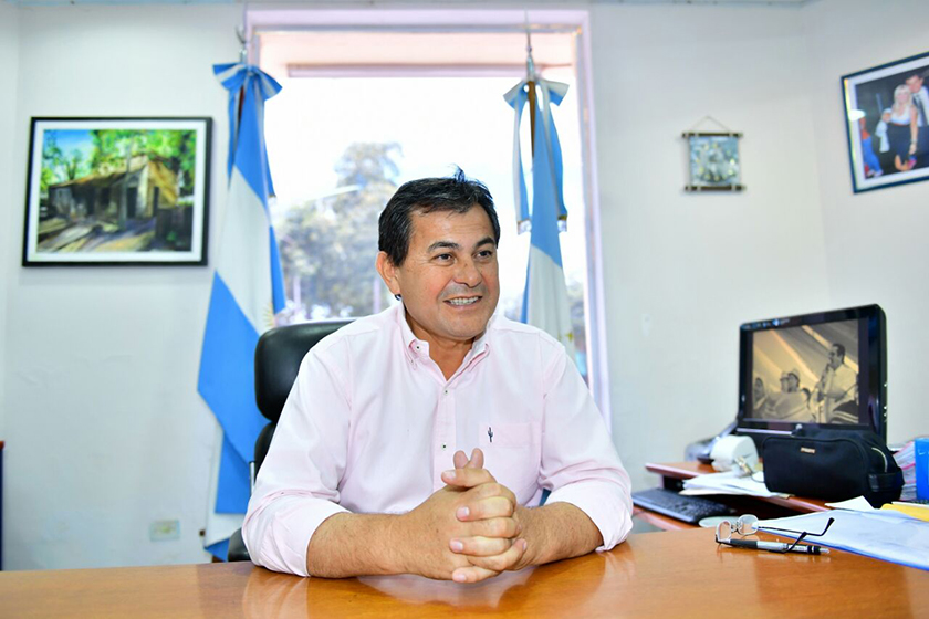 Basualdo: “vemos un pueblo feliz, que está creciendo y que día a día tiene una actividad dinámica”