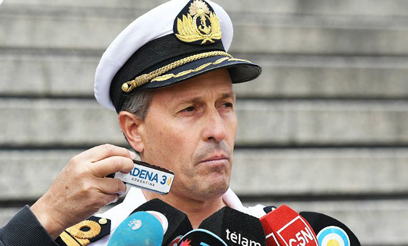 Balbi: “El submarino no estaba en ninguna misión secreta ni especial y no hay ningún indicio de algún ataque”