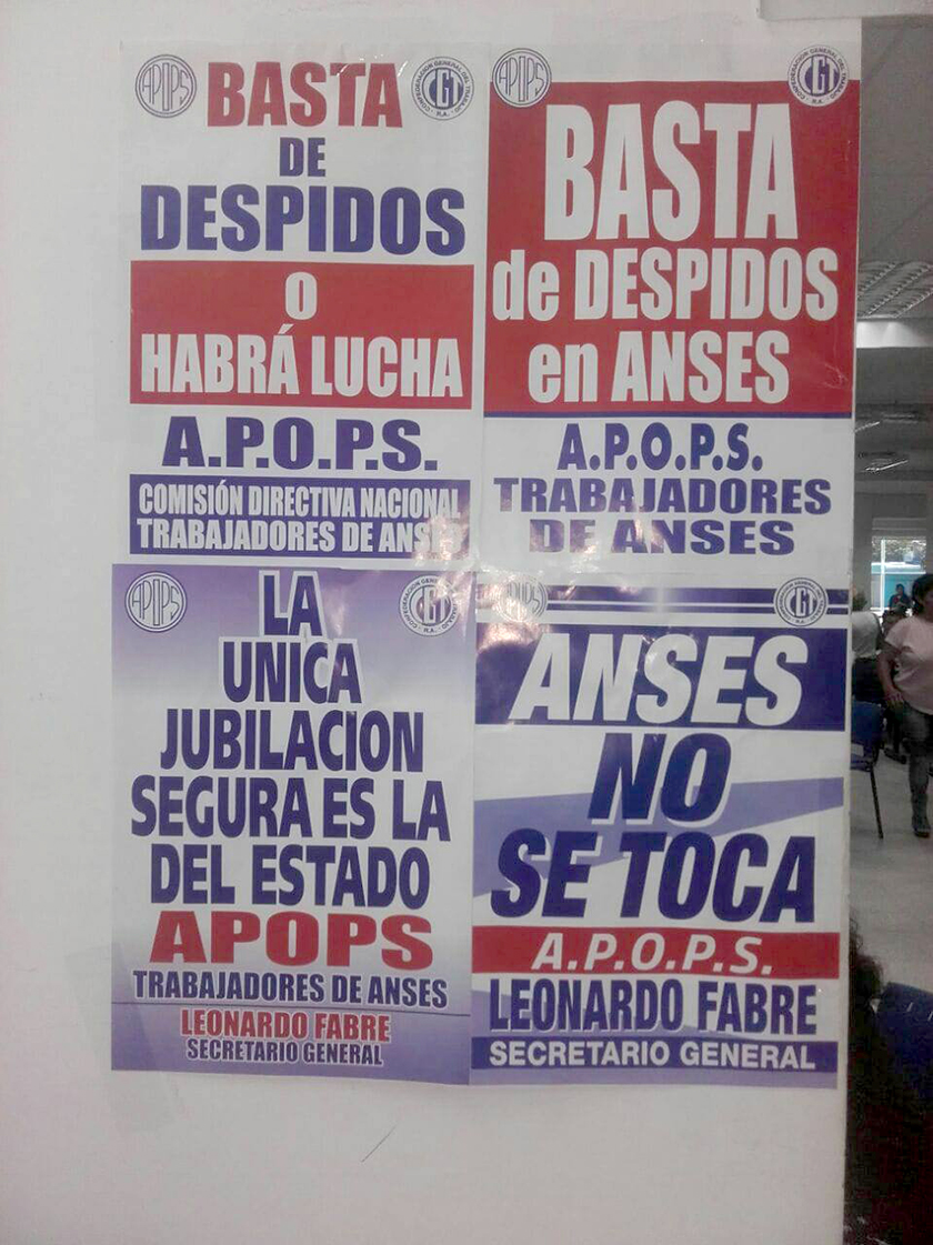 Despidos injustificados en Anses