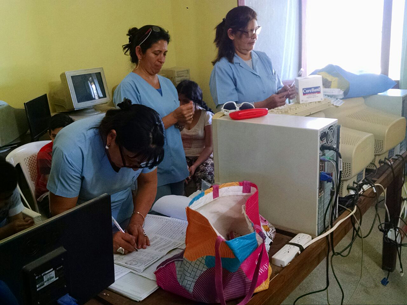 Operativo de vacunación a escolares primarios