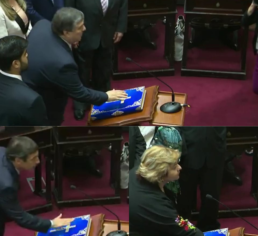 Juraron los Senadores Electos