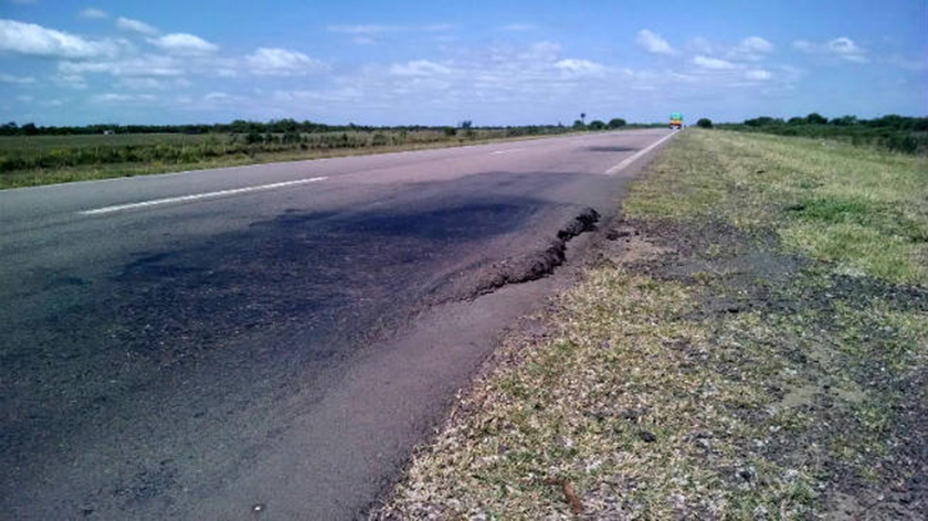 Intendente de Perín pidió a la Defensoría que accione ante deterioro de la ruta 95