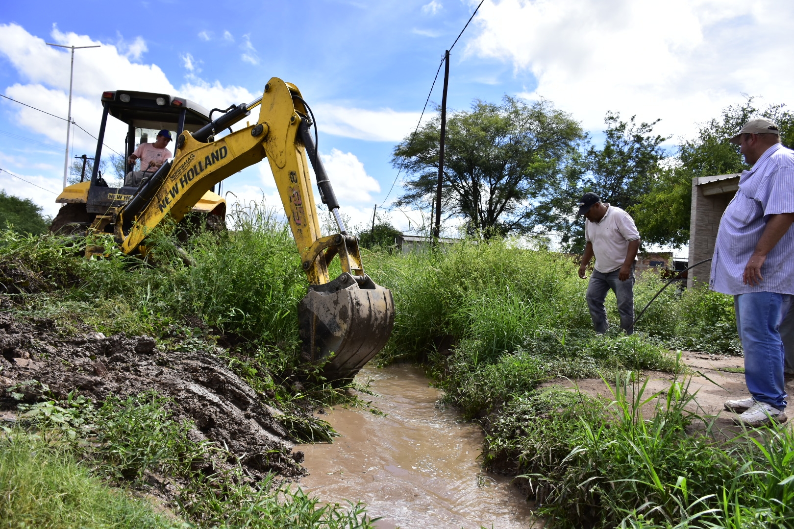 En Las Lomitas llovió 170 milímetros y produjo anegamientos en las calles