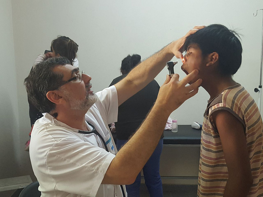 Vigilancia de salud para familias de zonas rurales