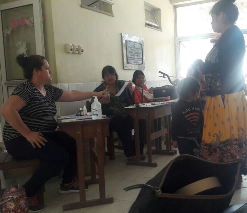 Amplias acciones de salud en comunidad aborigen