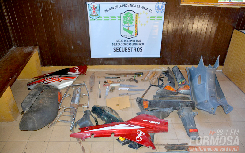 Cuatro viviendas allanadas y dos personas detenidas