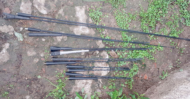 La Policía detuvo a un sujeto que sustrajo las antenas de distintos vehículos