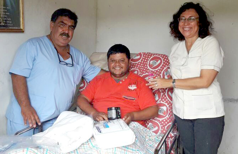 Atenciones domiciliarias a vecinos de Pastoril