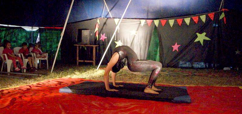 Exitoso show de la Escuela de Circo Social