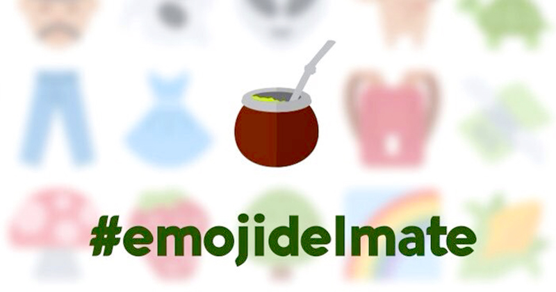 La Argentina quiere un emoji para el mate