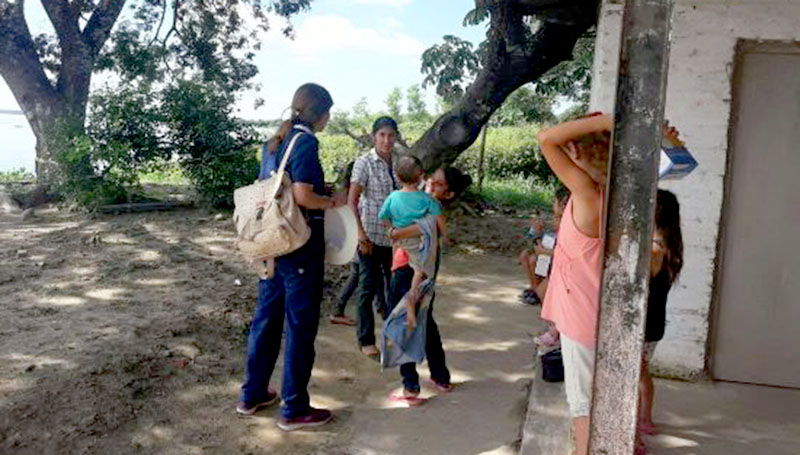 Familias isleñas beneficiadas con múltiples acciones sanitarias