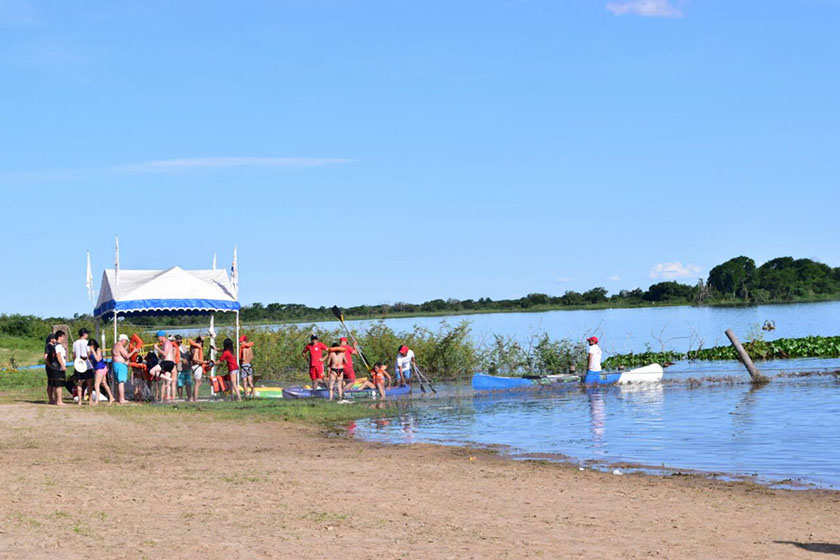 Habilitaron la temporada de playa de Laguna Oca