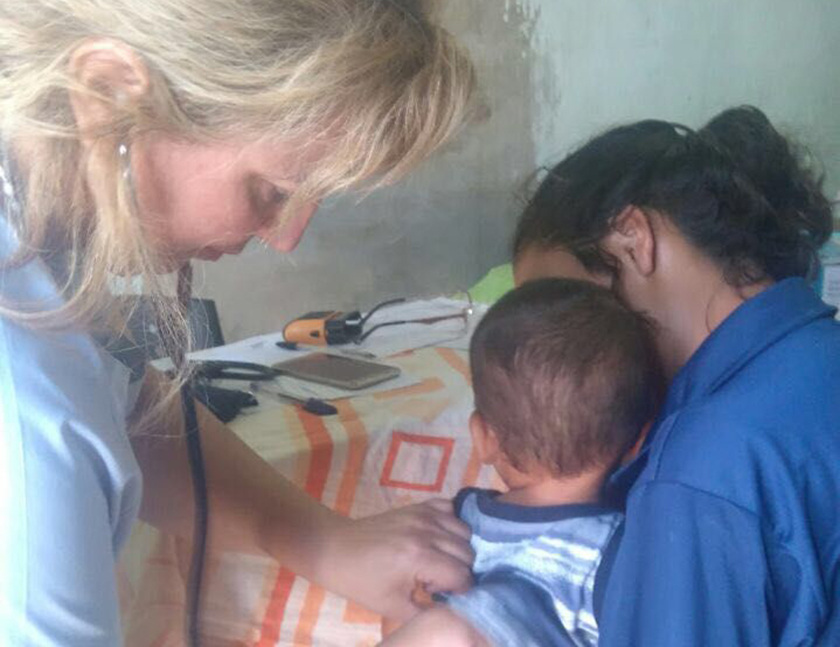 Vigilancia de salud a pobladores rurales