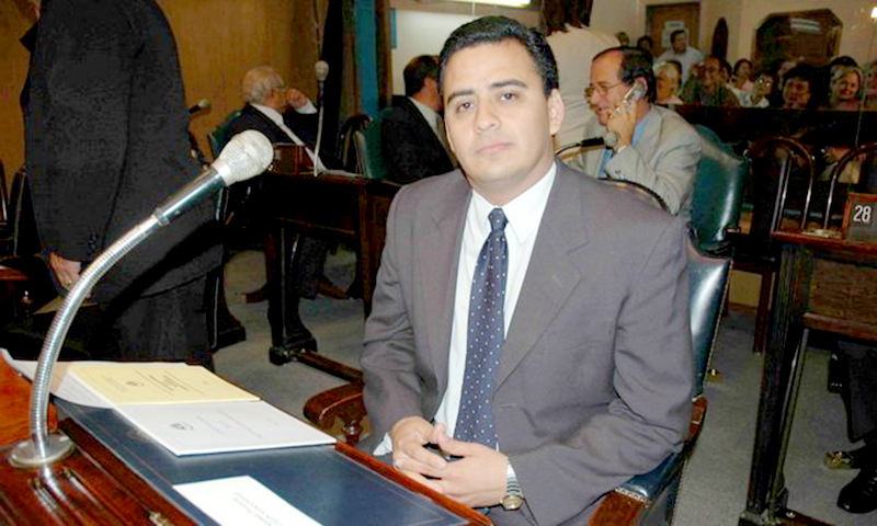 Samaniego resaltó la estabilidad económica provincial y fue crítico con el gobierno nacional