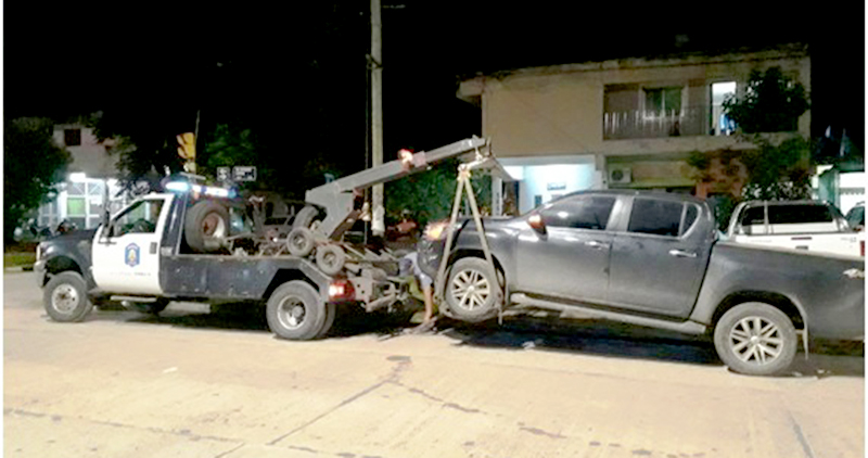 La Policía secuestró una camioneta con pedido de secuestro por robo en la provincia de Buenos Aires