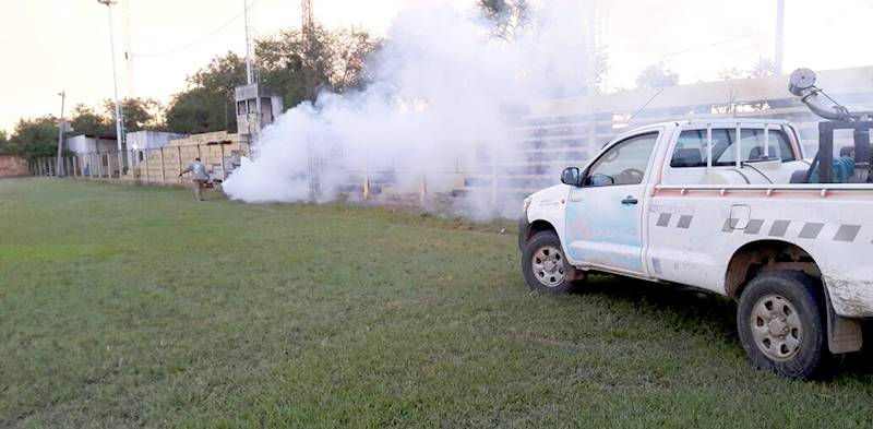 Continúan fumigaciones contra el aedes en 30 barrios capitalinos