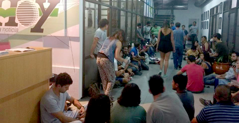 Despidos en el Diario Hoy