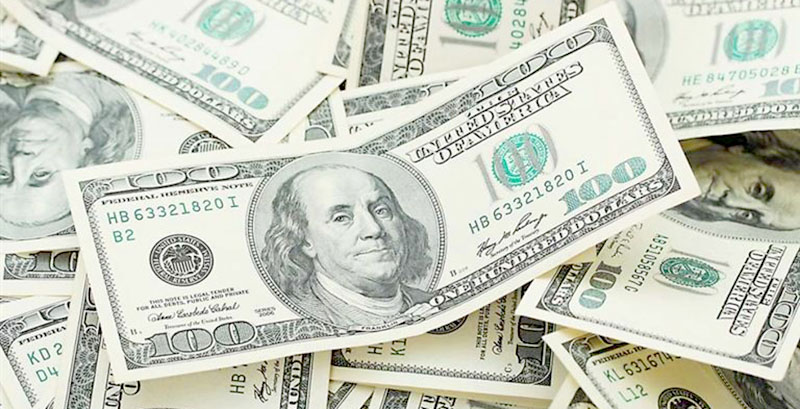 El dólar sube dos centavos a $ 19,87