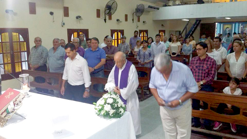 Misa al cumplirse un mes del fallecimiento del Dr. Floro Bogado