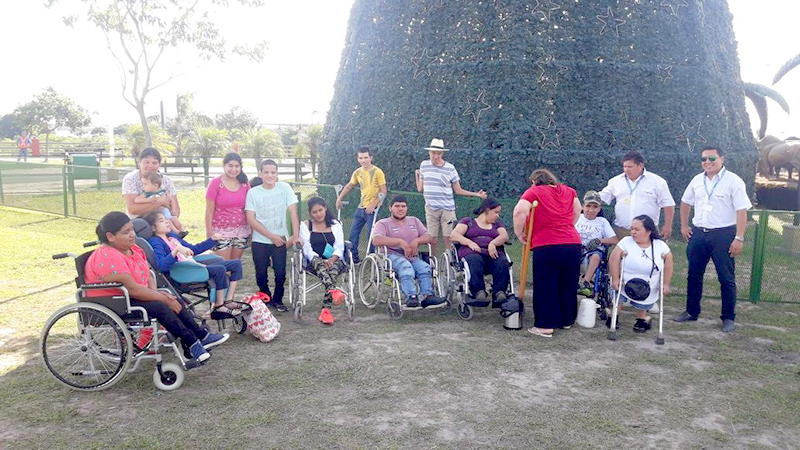 Temporada de pileta y mini tour por la ciudad para personas con discapacidad