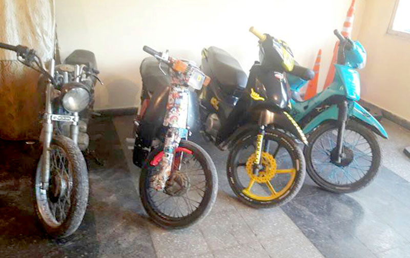 La Policía demoró a cuatro“motoqueros” que ponían en riesgo la seguridad del tránsito