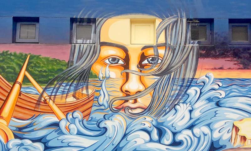 Reconocimiento a muralistas