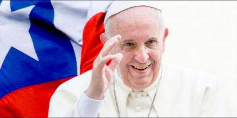 El Papa  llega a Chile: hablará de corrupción y pueblos originarios