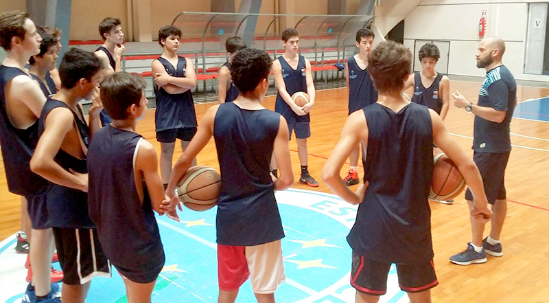 Ramella en el Campus de la FFBB