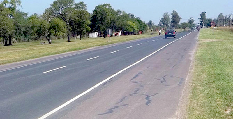 Casi 1300 kilómetros de rutas nacionales que atraviesan Formosa cuentan con pavimento