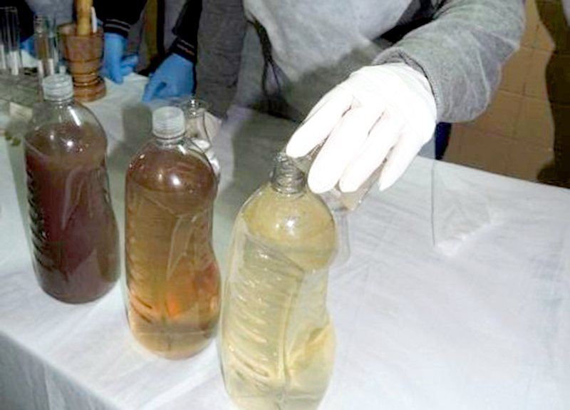 Estudiantes de Colonia Villafañe desarrollan una técnica para potabilizar agua