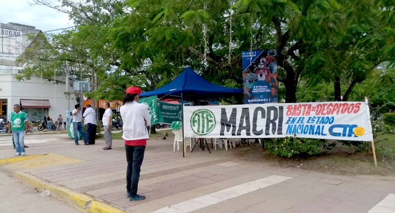 Vázquez: “Nos parece lamentable la cantidad de gente que se queda sin trabajo”
