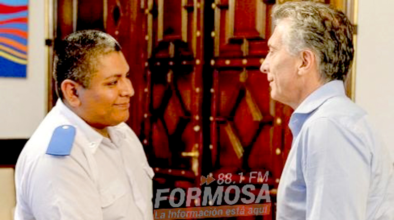 Luis Chocobar mintió y dejó en off side a Mauricio Macri