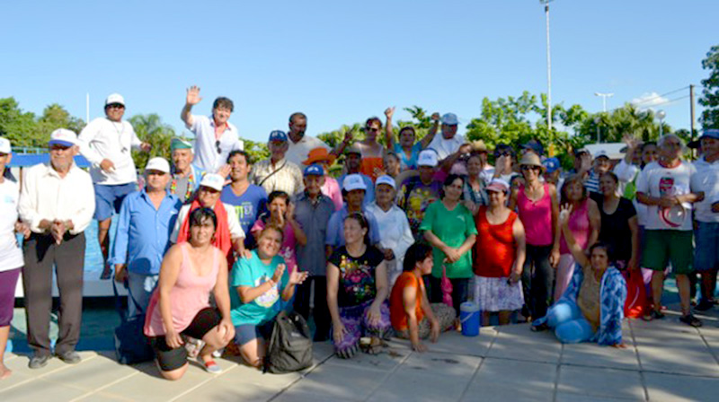 Colonia de vacaciones para los adultos mayores