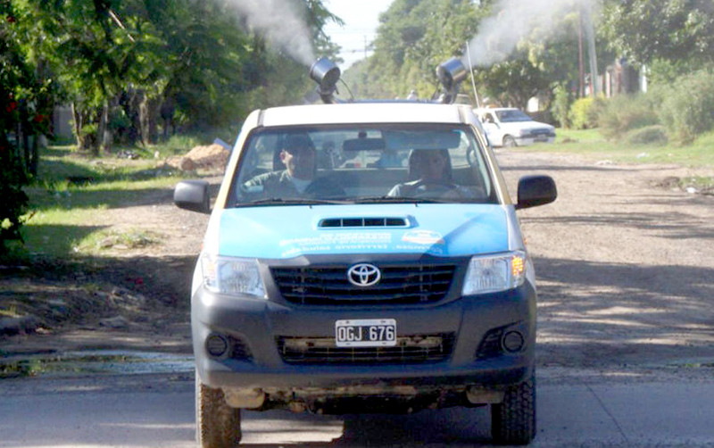 Varios frentes de trabajo contra el dengue en barrios de la ciudad