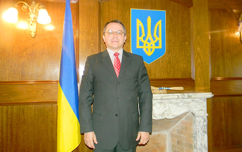 Visita del embajador de Ucracia a Formosa