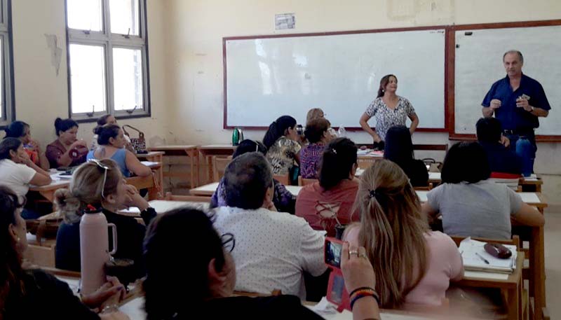 Capacitaron a personal no docente de la UNaF