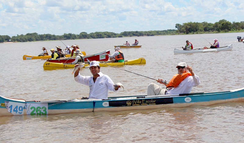Fiesta de la Corvina: Sábado con la pesca a remo