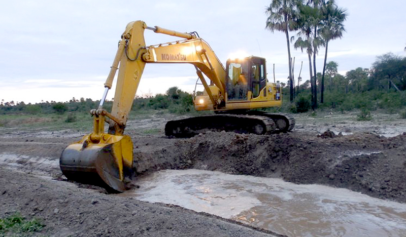 Pozo del Tigre: Trabajos para paliar efectos de las lluvias