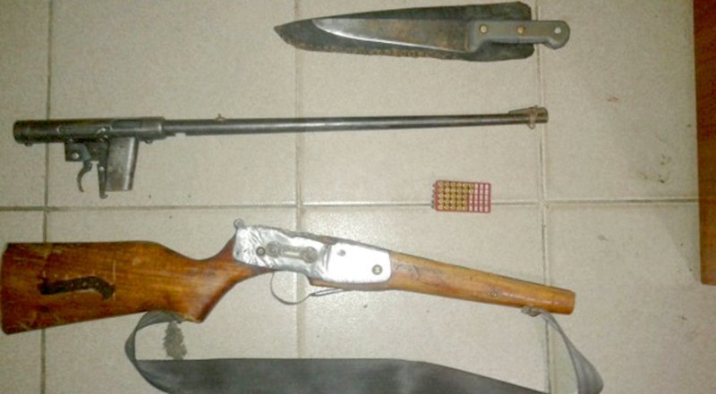 La Policía secuestró arma de fuego en un control vehicular