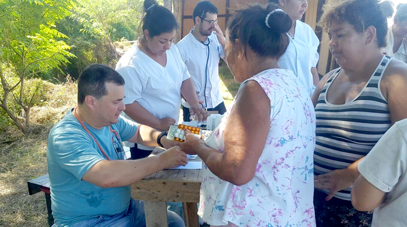 Clorinda: amplia asistencia sanitaria a familias evacuadas