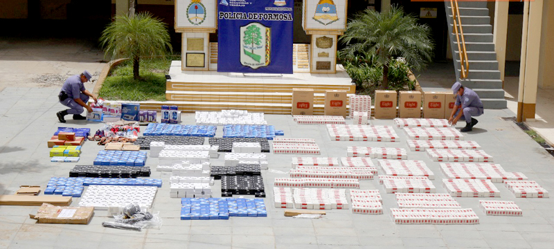 Secuestraron un contrabando valuado en $6,5 millones en el Eva Perón