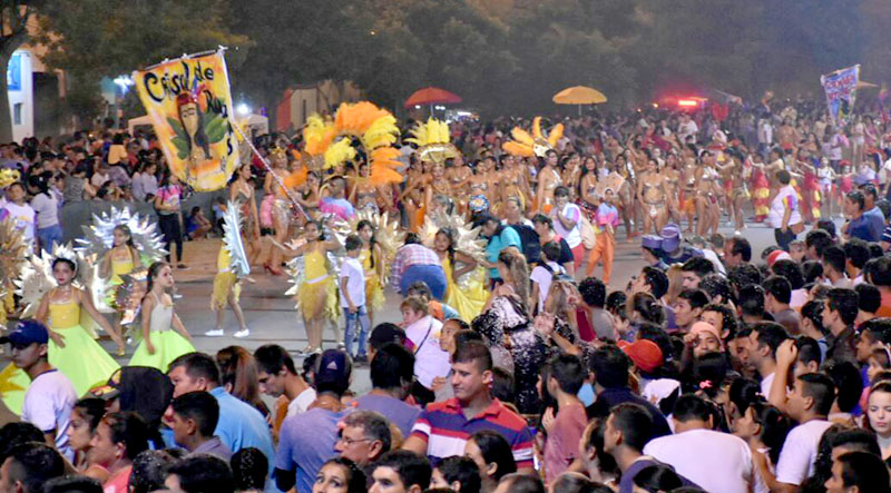 Los corsos barriales fueron «una verdadera fiesta»